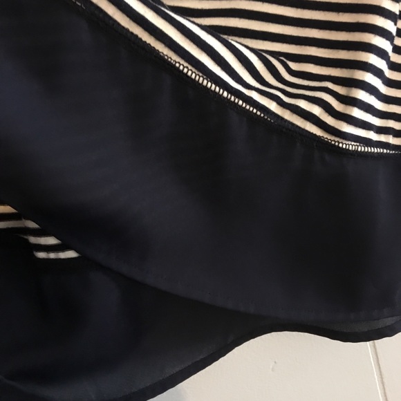 Jack & Mia navy and white striped top - Picture 5 of 8